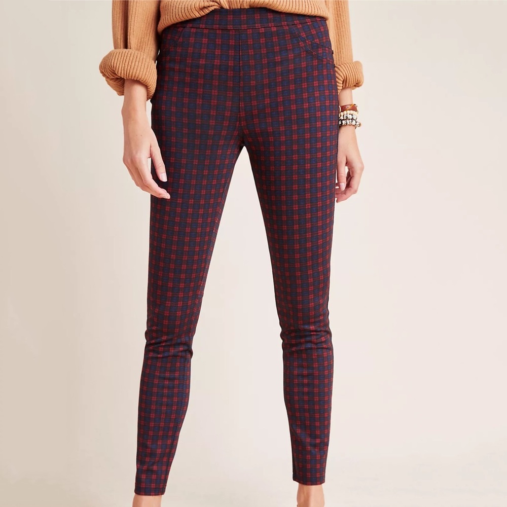 Anthropologie Sanctuary Finchley Plaid Leggings